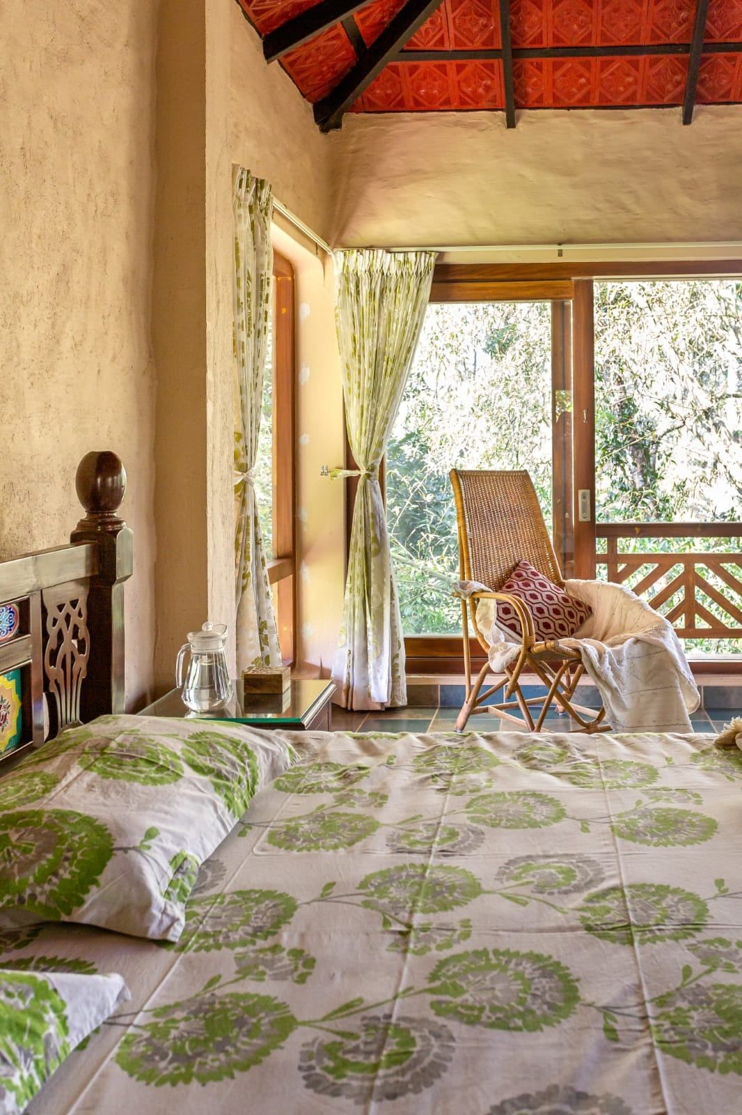 Guest bedroom at Shanti Makaan, Rishikesh